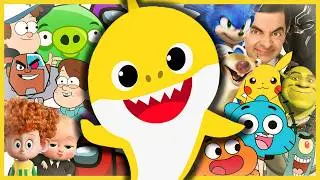 Baby Shark (Movies, Games and Series COVER) feat. Siren Head