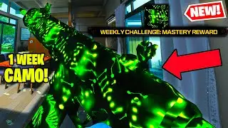 *LIMITED TIME* New HELICAL REVERB CAMO in MW3 WARZONE! 😍 (Secret Rare Camo Unlock)