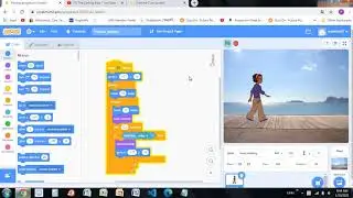 How to  make walking project in scarth