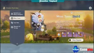 Mimi Tomo Part 6【Genshin Impact Event】Sanchezkids Gameplay