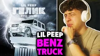 Lil Peep - Benz Truck REACTION! [First Time Hearing]