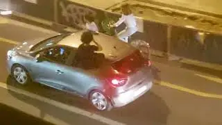 Нічні безлади в Парижі після футбольного матчу 31.05.2025