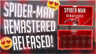 MARVEL'S SPIDER-MAN REMASTERED RELEASED ON PC | STEAM/EPIC GAMES STORE | OFFICIAL GAME