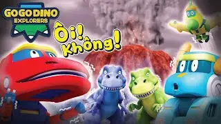 Ôi không! Núi lửa sắp phun trào!😱【GOGODINO KHÁM PHÁ】| Tuyển tập | Khủng long