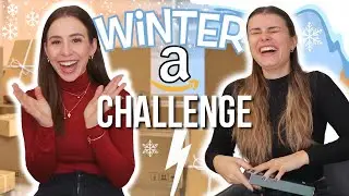 AMAZON CHALLENGE ❄️☃️ WINTER Edition vs. meine beste Freundin!
