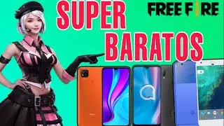 TOP 5 Celulares BARATOS Para JUGAR FREE FIRE /POR MENOS DE $100