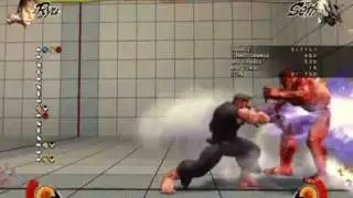 SFIV Ryu combo with keyboard