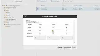 cPanel - Modifying file permissions