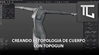 Creando retopología de un cuerpo para Base Mesh