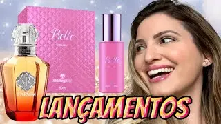 Perfume Belle Exclusif Mahogany e Carmim Avatim Lançamentos Nacionais