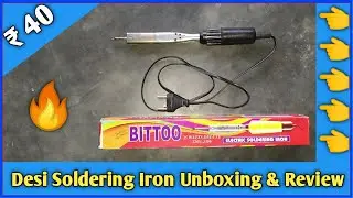 How to unboxing and review soldring iron | soldring iron | soldering iron kit unboxing by Jaatgroup
