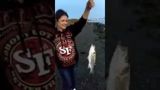 She Thinks she is the next top fishermen but im Bill Dance