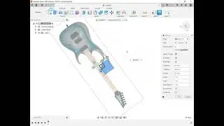 3d моделирование электрогитары. Часть 1