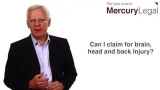 Claiming for a head, back or spine injury?