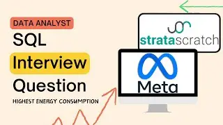 Data Analyst SQL Interview Question | Meta Interview Question | StrataScratch