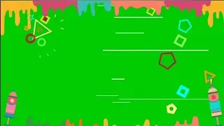 Holi green screen effect Copyright Free / green screen video / green screen status video / new green