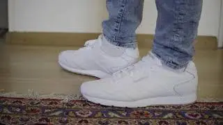 Reebok Royal Glide White On Feet | 4K Review