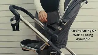 Demo | Babymore Memore V2 Travel System 13 Piece - Pecan i-Size