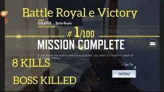 Call of duty Mobile. Battle Royale 1st Place. 8 Kills & Boss kill. Enjoy!!