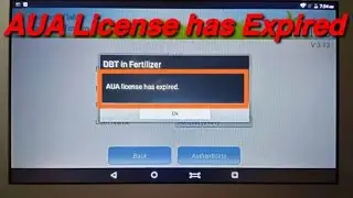 AUA License has Expired #AUA #license #expired #oasys