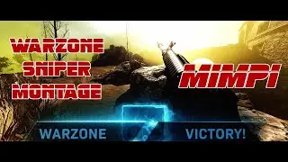 Warzone Sniper Montage - K-CLique Mimpi