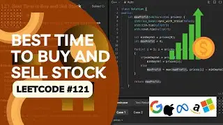 LeetCode 121: Best Time To Buy And Sell Stock (Intuition & Algorithm Explained)