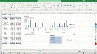 DYNAMIC PIVOT CHARTS   SLICERS AND TIMELINE