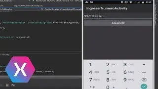 Xamarin Firebase Phone Authentication Tutorial en Español | Android 2019