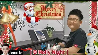 #HappyXmasEve!!! Let's Bring Christmas Spirit With My 1st Self Learned Song - [O Holy Night]