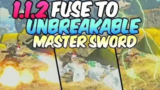 How to EASILY fuse items to Unbreakable Master Sword in 1.1.2 Zelda Tears of the Kingdom