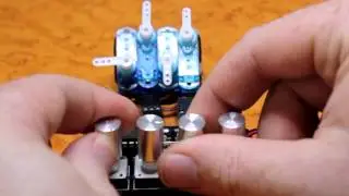 Multiple Servo Controller circuit kit with 4 Digital Encoders and Alloy knobs