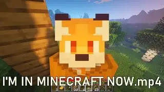 I'M IN MINECRAFT NOW.mp4 - Furry ASMR (playing, no talking)