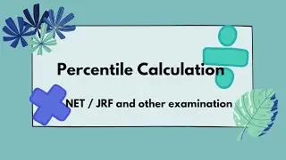 NTA | NET / JRF | Percentile Calculation |