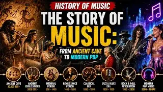 History of Music 🔥 | How Music Changed Humanity Forever | Music 🎵 | From Ancient Caves to Modern Pop