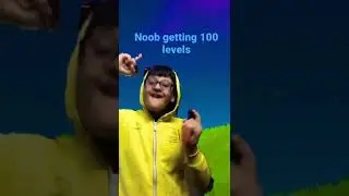 When noobs get 100 levels in fortnite