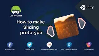 How to Make Sliding Prototype   | Unity | Game App Studio
