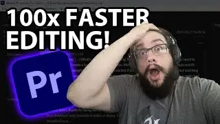 How to use Text-Based video editing in Adobe Premiere Pro (AI Transcribe)