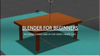 Blender for Beginners: Day 1 Recap and Introduction to Tools