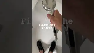 Replacing the shower head and hose cost £12 and took no time or effort and it now looks 100%