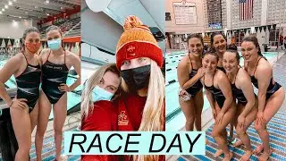RACE DAY // My first OFFICAL COLLEGE MEET!!