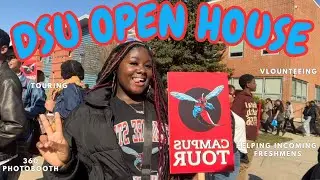 DELAWARE STATE UNIVERSITY OPEN HOUSE// volunteer hours, Touring, 360 photo booth