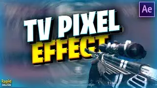 How To Make An INSANE *TV PIXEL* TRANSITION For Your Valorant Montage - After Effects