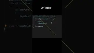 C# Tricks #dotnet #appdevelopment #learning #tricks #microsoft #programming