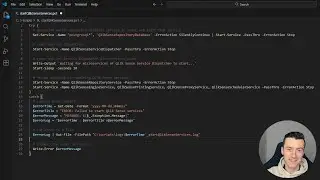 Automate starting of Qlik Sense services