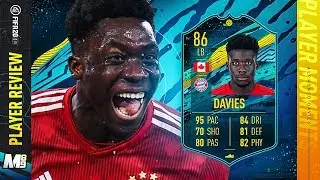 MOMENTS DAVIES PLAYER REVIEW | 86 MOMENTS ALPHONSO DAVIES WORTH IT? | FIFA 20 Ultimate Team
