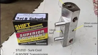 Bypass válvula de enfriamiento fluido de transmisión 6l80 chevy silverado
