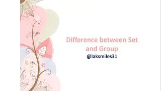 Differences between Sets and Groups in Tableau  | 