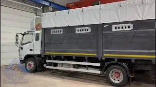 Изготовили 2 скотовоза на шасси Dongfeng C120L