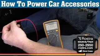 Locate Accessory Power on Car