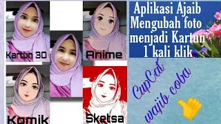 Edit foto jadi kartun || cara mudah mengubah foto menjadi animasi